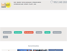 Tablet Screenshot of feeltravel.es